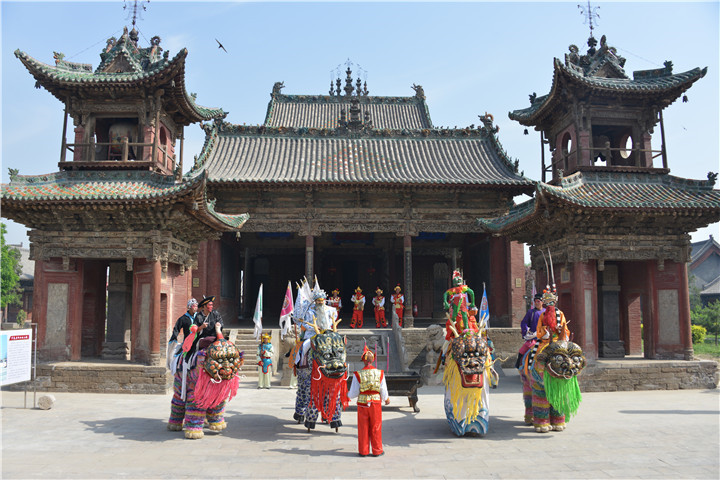 國家級非物質(zhì)文化遺產(chǎn)代表性項目——稷山高蹺走獸.JPG